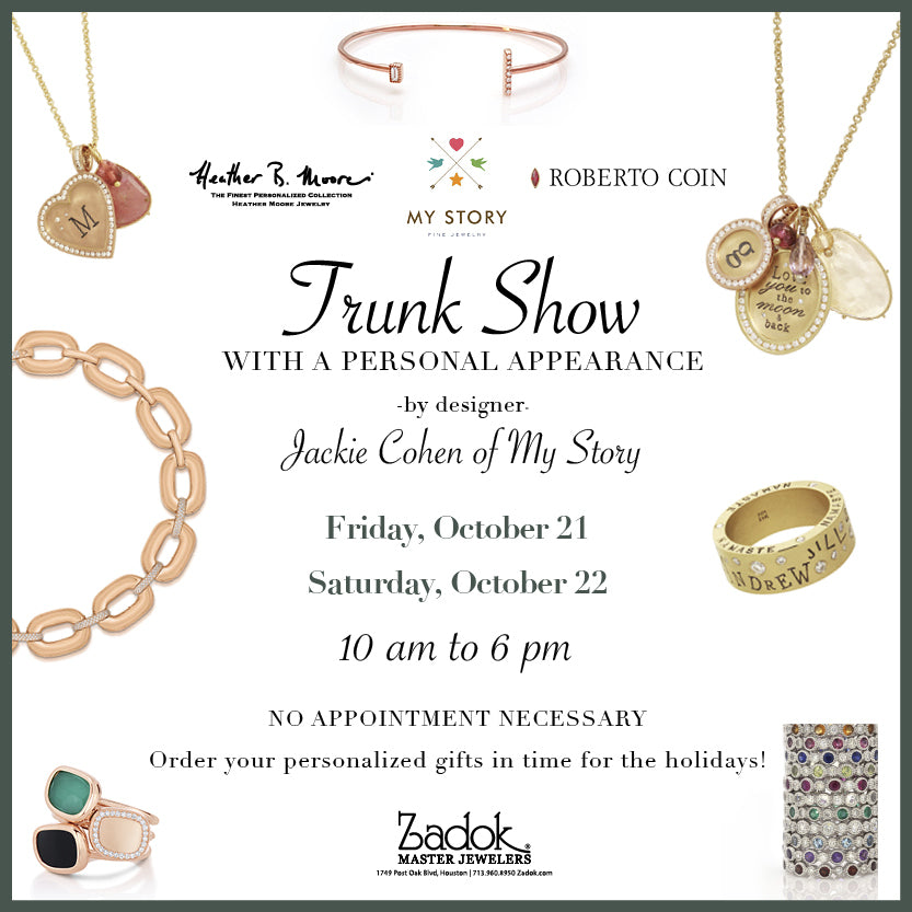 Upcoming Jewelry Trunk Show in Houston
